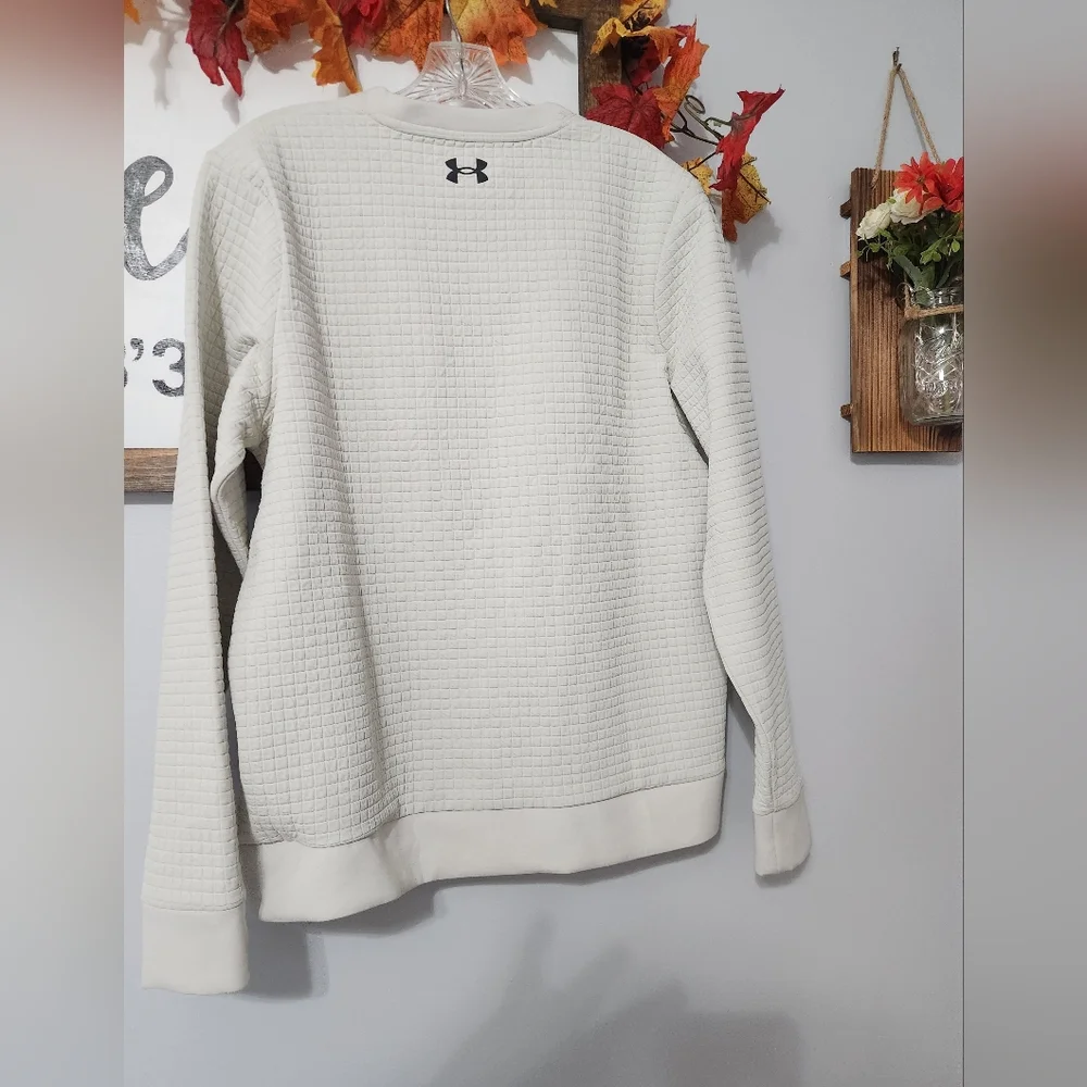 Under Armour Women's Cream Sweater - Picture 7 of 8